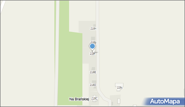 Augustowo, Augustowo, 218f, mapa Augustowo