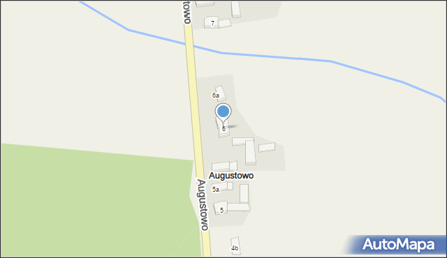 Augustowo, Augustowo, 6, mapa Augustowo
