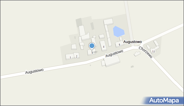 Augustowo, Augustowo, 3, mapa Augustowo