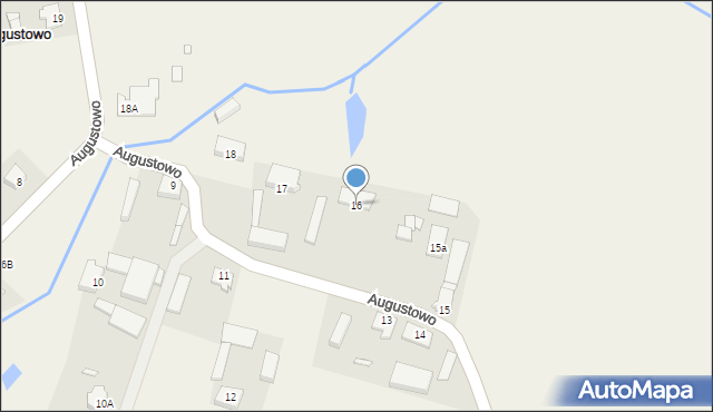 Augustowo, Augustowo, 16, mapa Augustowo