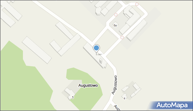 Augustowo, Augustowo, 5a, mapa Augustowo