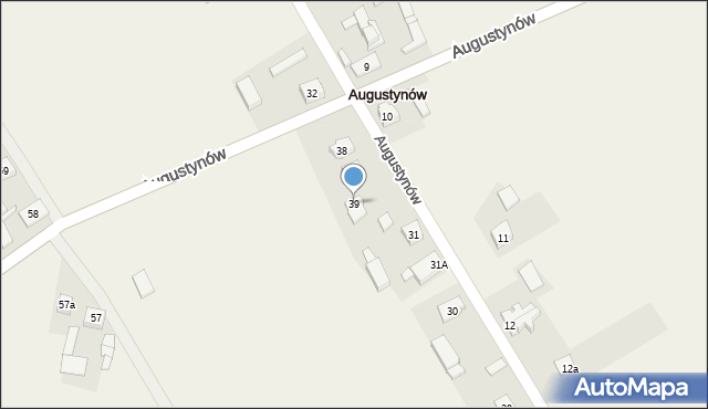 Augustynów, Augustynów, 39, mapa Augustynów