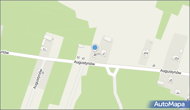 Augustynów, Augustynów, 48, mapa Augustynów