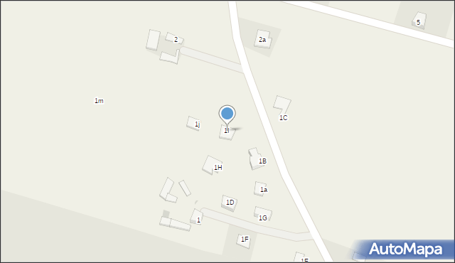 Augustynowo, Augustynowo, 1I, mapa Augustynowo