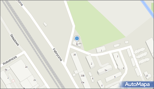 Ciechanów, Augustiańska, 31, mapa Ciechanów