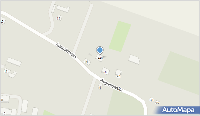 Izbica Kujawska, Augustowska, 44A, mapa Izbica Kujawska