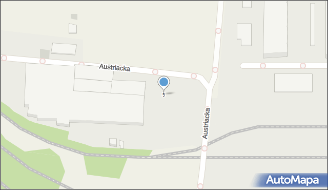 Rogowiec, Austriacka, 5, mapa Rogowiec