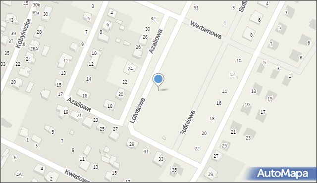 Sady, Azaliowa, 41, mapa Sady