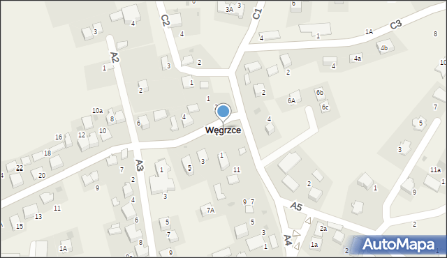 Węgrzce, B4, 4, mapa Węgrzce