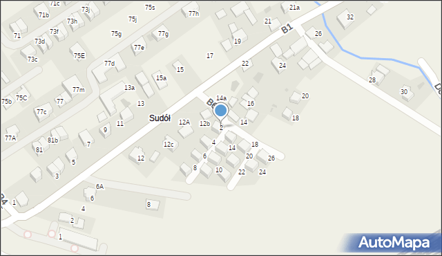 Węgrzce, B6, 2, mapa Węgrzce