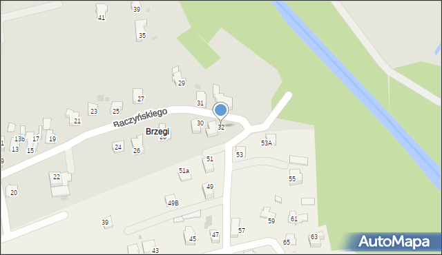 Andrychów, Baczyńskiego Krzysztofa Kamila, 32, mapa Andrychów