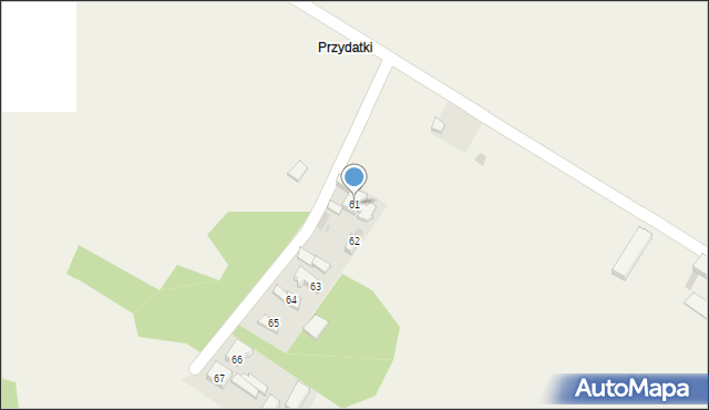 Babczów, Babczów, 61, mapa Babczów