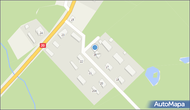 Babi Dół, Babi Dół, 16, mapa Babi Dół
