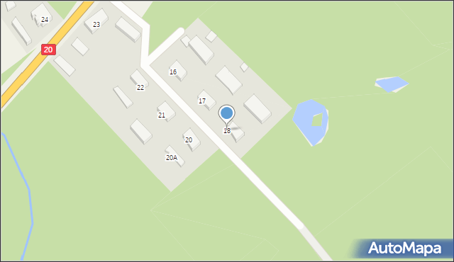 Babi Dół, Babi Dół, 18, mapa Babi Dół