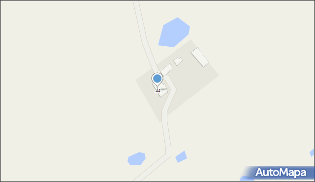 Babiak, Babiak, 44, mapa Babiak