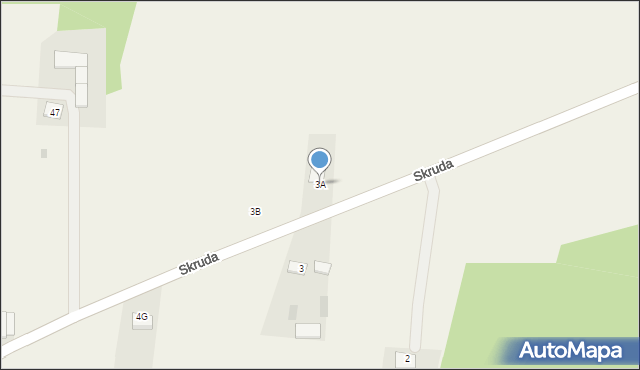 Babice, Babice, 3A, mapa Babice