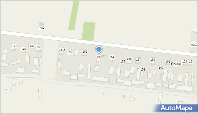 Babice, Babice, 153, mapa Babice