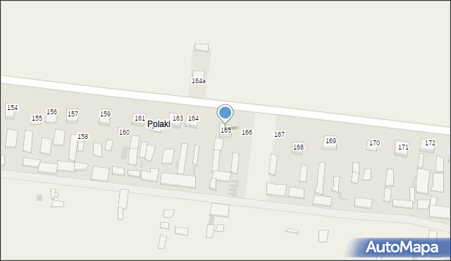 Babice, Babice, 165, mapa Babice