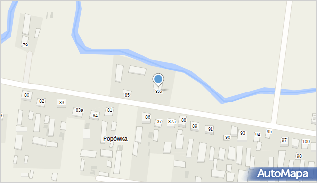 Babice, Babice, 86a, mapa Babice