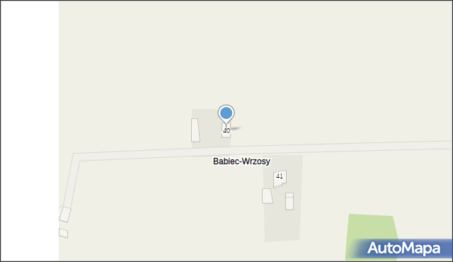 Babiec-Więczanki, Babiec-Więczanki, 40, mapa Babiec-Więczanki
