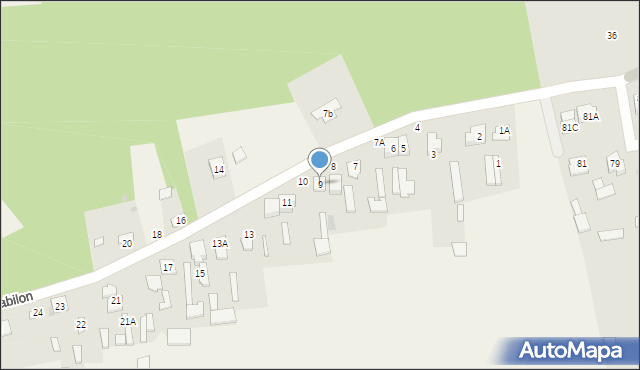 Babilon, Babilon, 9, mapa Babilon