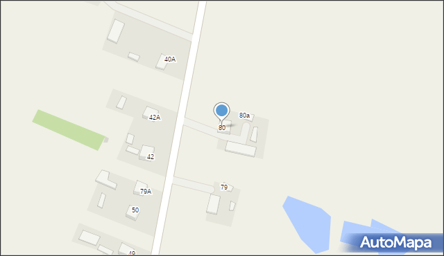 Babin, Babin, 80, mapa Babin