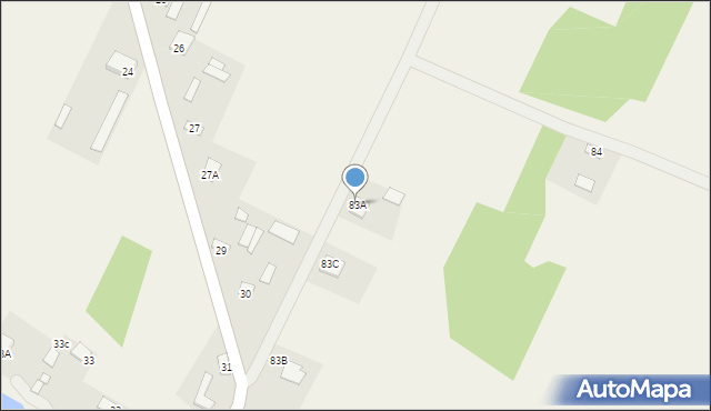 Babin, Babin, 83A, mapa Babin