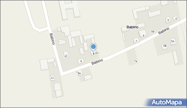 Babino, Babino, 8, mapa Babino