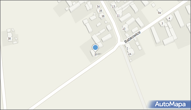 Babkowice, Babkowice, 37, mapa Babkowice