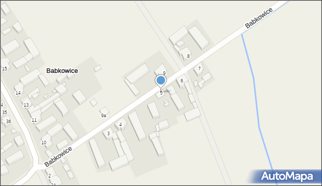 Babkowice, Babkowice, 5, mapa Babkowice