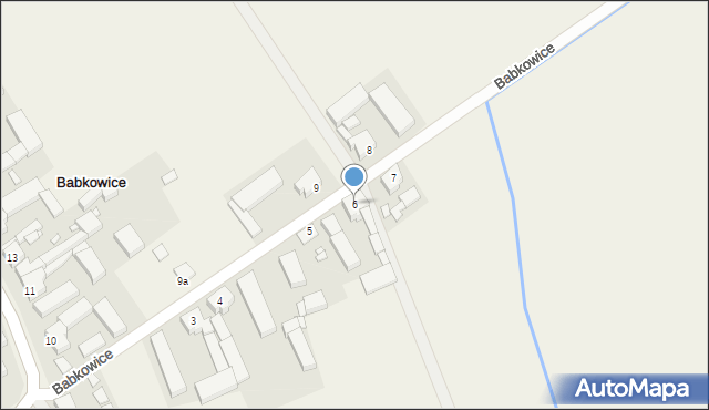 Babkowice, Babkowice, 6, mapa Babkowice