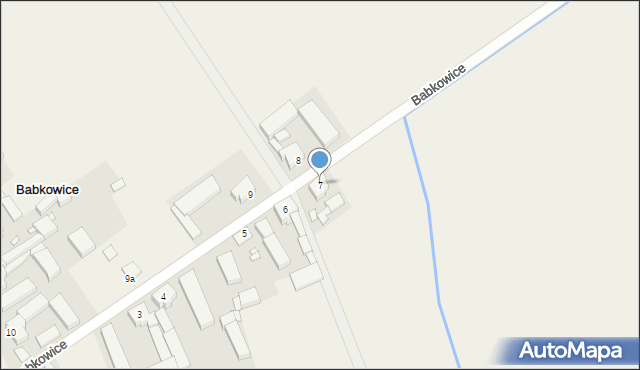 Babkowice, Babkowice, 7, mapa Babkowice