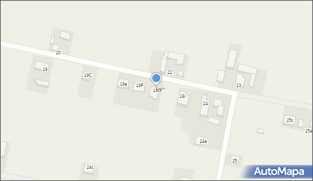 Bąblin, Bąblin, 19G, mapa Bąblin