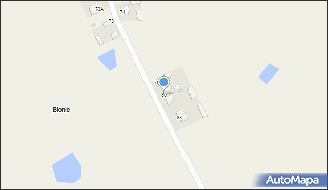 Babule, Babule, 80, mapa Babule