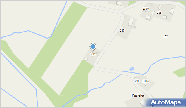 Bachórzec, Bachórzec, 234, mapa Bachórzec