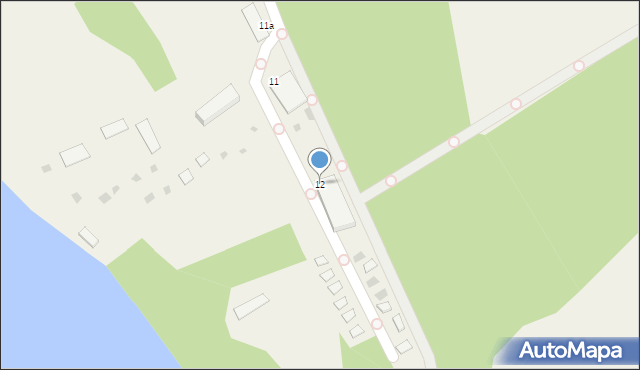 Bachotek, Bachotek, 12, mapa Bachotek