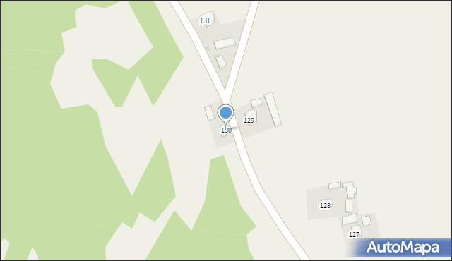 Bachów, Bachów, 130, mapa Bachów