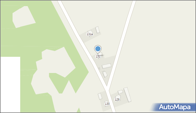 Bachów, Bachów, 131, mapa Bachów