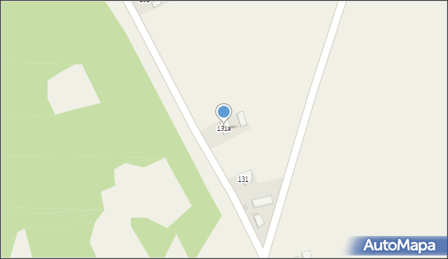 Bachów, Bachów, 131a, mapa Bachów