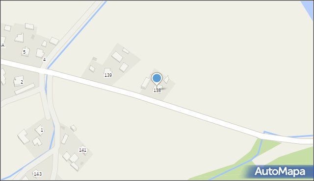 Bachów, Bachów, 138, mapa Bachów