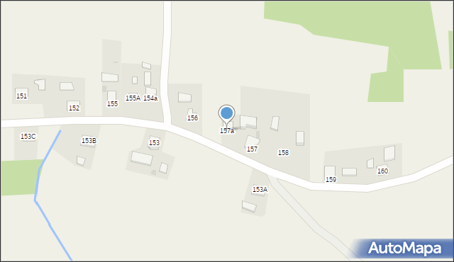 Bachów, Bachów, 157a, mapa Bachów