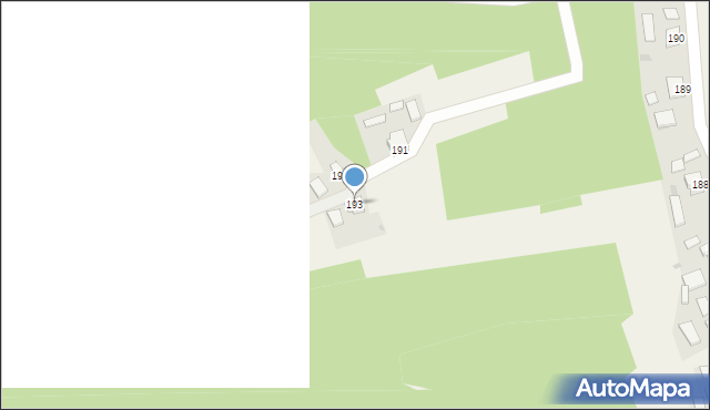 Bachów, Bachów, 193, mapa Bachów