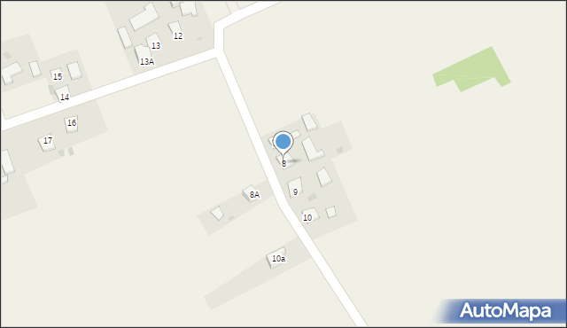 Bachów, Bachów, 8, mapa Bachów