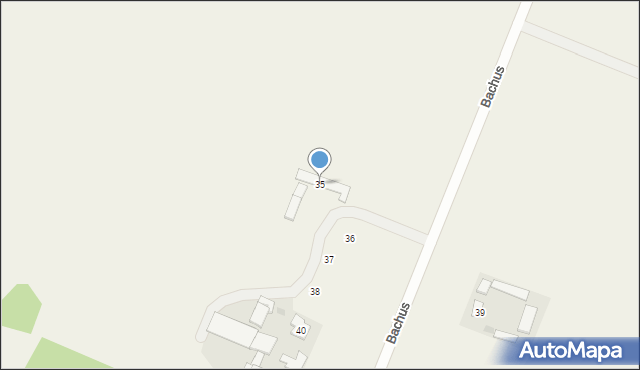 Bachus, Bachus, 35, mapa Bachus