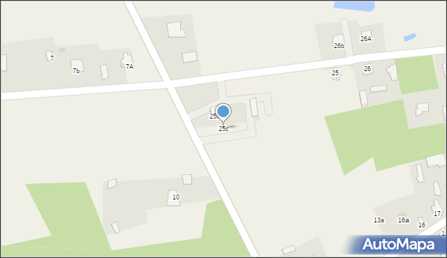 Baciki Bliższe, Baciki Bliższe, 25c, mapa Baciki Bliższe