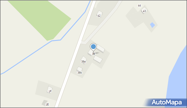 Bącz, Bącz, 38, mapa Bącz