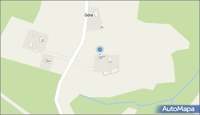 Bączałka, Bączałka, 23A, mapa Bączałka
