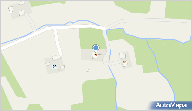 Bączałka, Bączałka, 59, mapa Bączałka