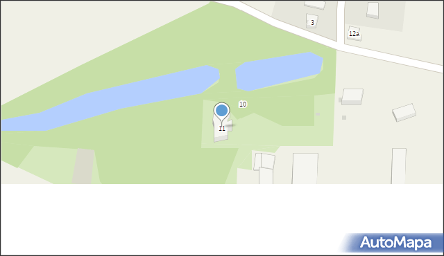 Bączek, Bączek, 11, mapa Bączek