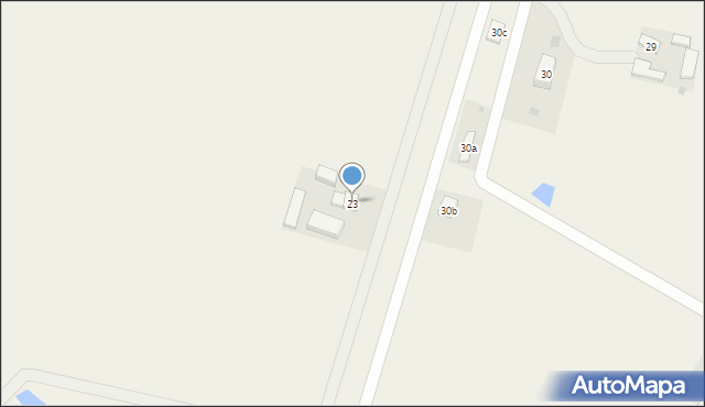 Bączek, Bączek, 23, mapa Bączek